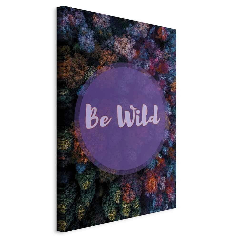 Leinwandbild Multicolor B: 40 cm - Multicolor, Basics, Holzwerkstoff/Textil (40/60/1,2cm) - artgeist