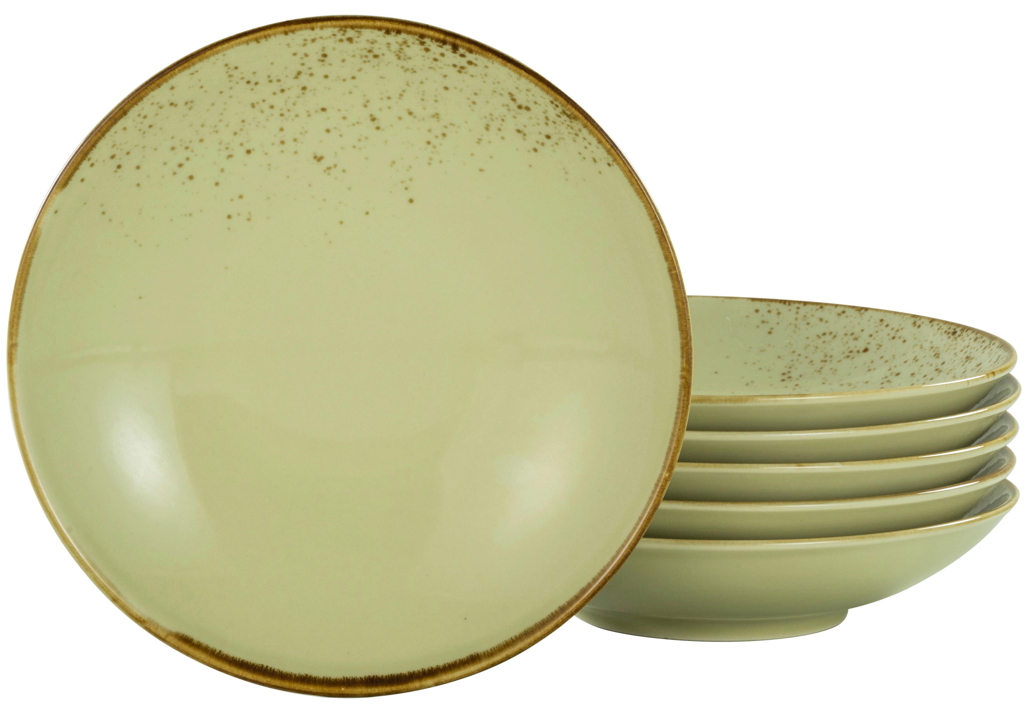 Suppentellerset 22056 Nature Collection - Salbeigrün, Trend, Keramik (22cm) - Creatable