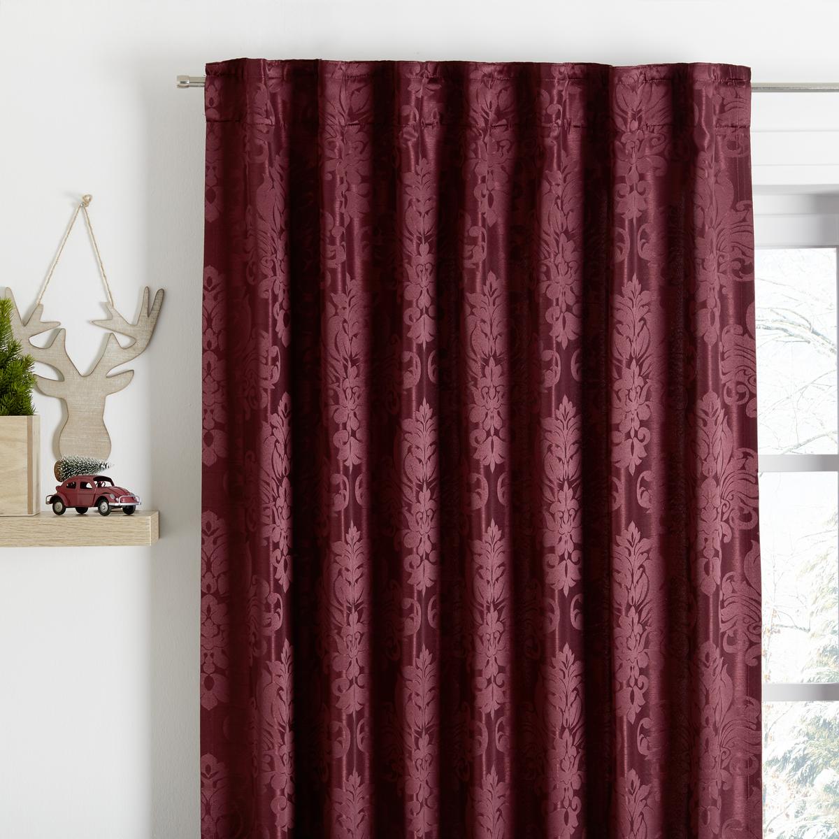 Hotový závěs Charles, 140x245cm, bordová - bordeaux, Lifestyle, textil (140/245cm) - Modern Living