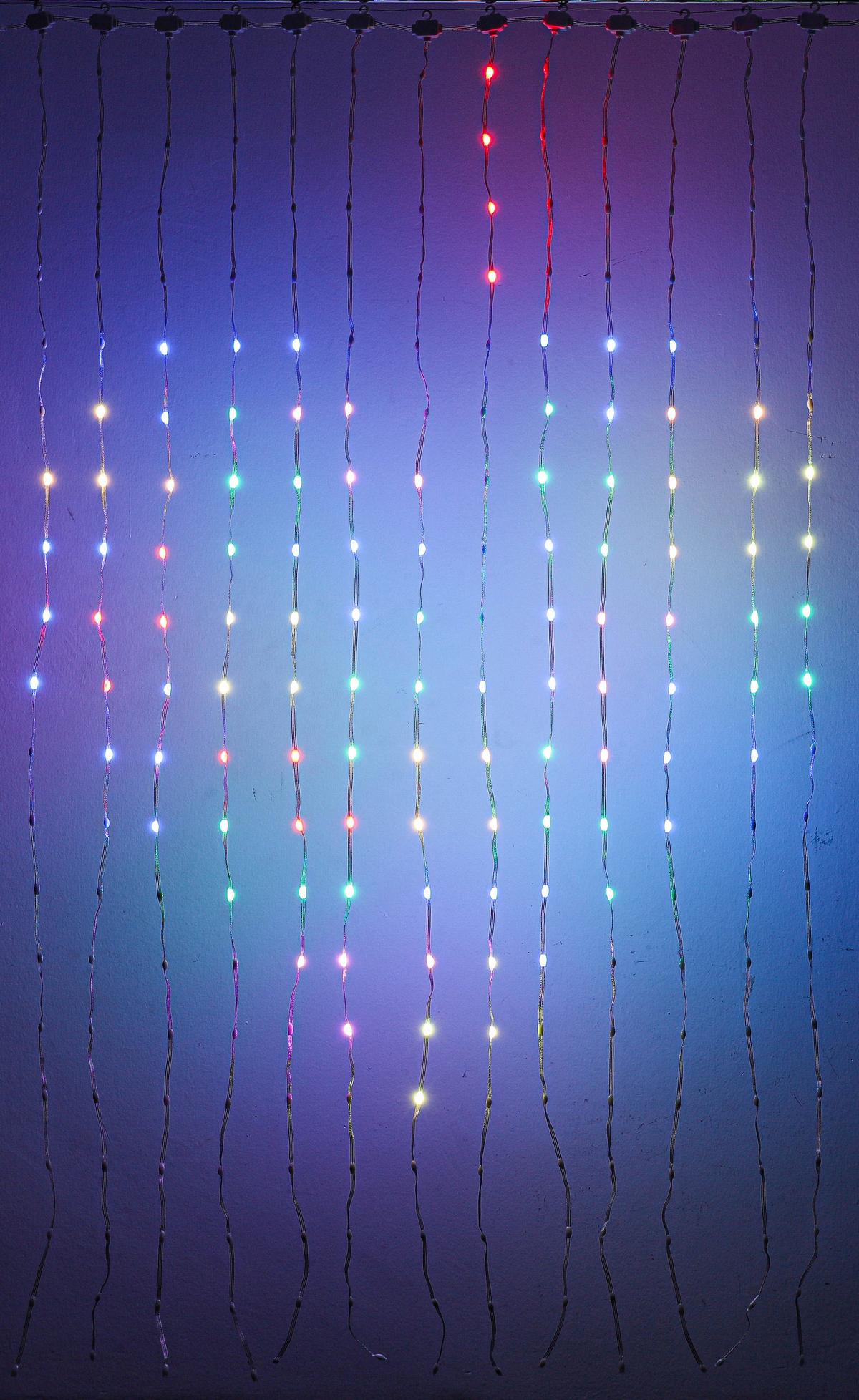 DEKORAČNÍ LED SVÍTIDLO VORHUN - bílá/černá, Konvenční, plast (140/140cm) - Mömax