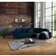 Wohnlandschaft in L-Form Giovanni 277x217cm - Türkis/Chromfarben, MODERN, Holz/Textil (277/217cm) - Ombra Wohnlandschaft in L-Form Giovanni 277x217cm - Türkis/Chromfarben, MODERN, Holz/Textil (277/217cm) - Ombra