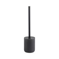 WC sada -štětka a držák LOKI - černá, Moderní, kov/plast (9,5/38,5cm) - Mömax