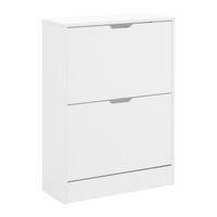 VÝKLOPNÁ SKRINKA NA TOPÁNKY RUDI - biela, Konventionell, kompozitné drevo (60/83/24cm) - Based