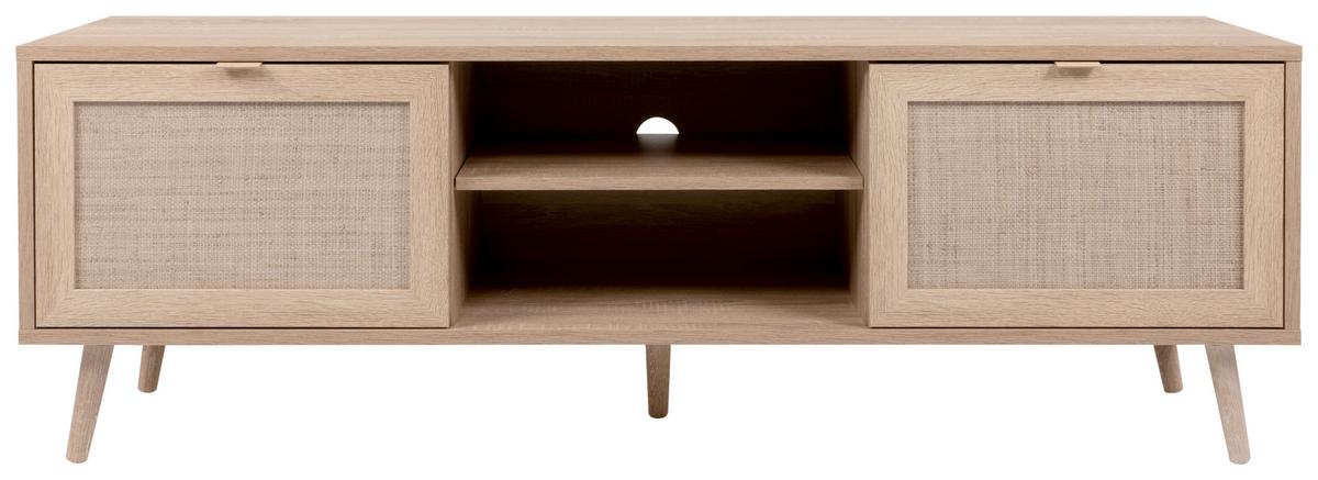 TV-Element Bali 150 cm Sonoma Eiche Dekor - Sonoma Eiche, Natur, Holzwerkstoff (150/52/40cm) - MID.YOU
