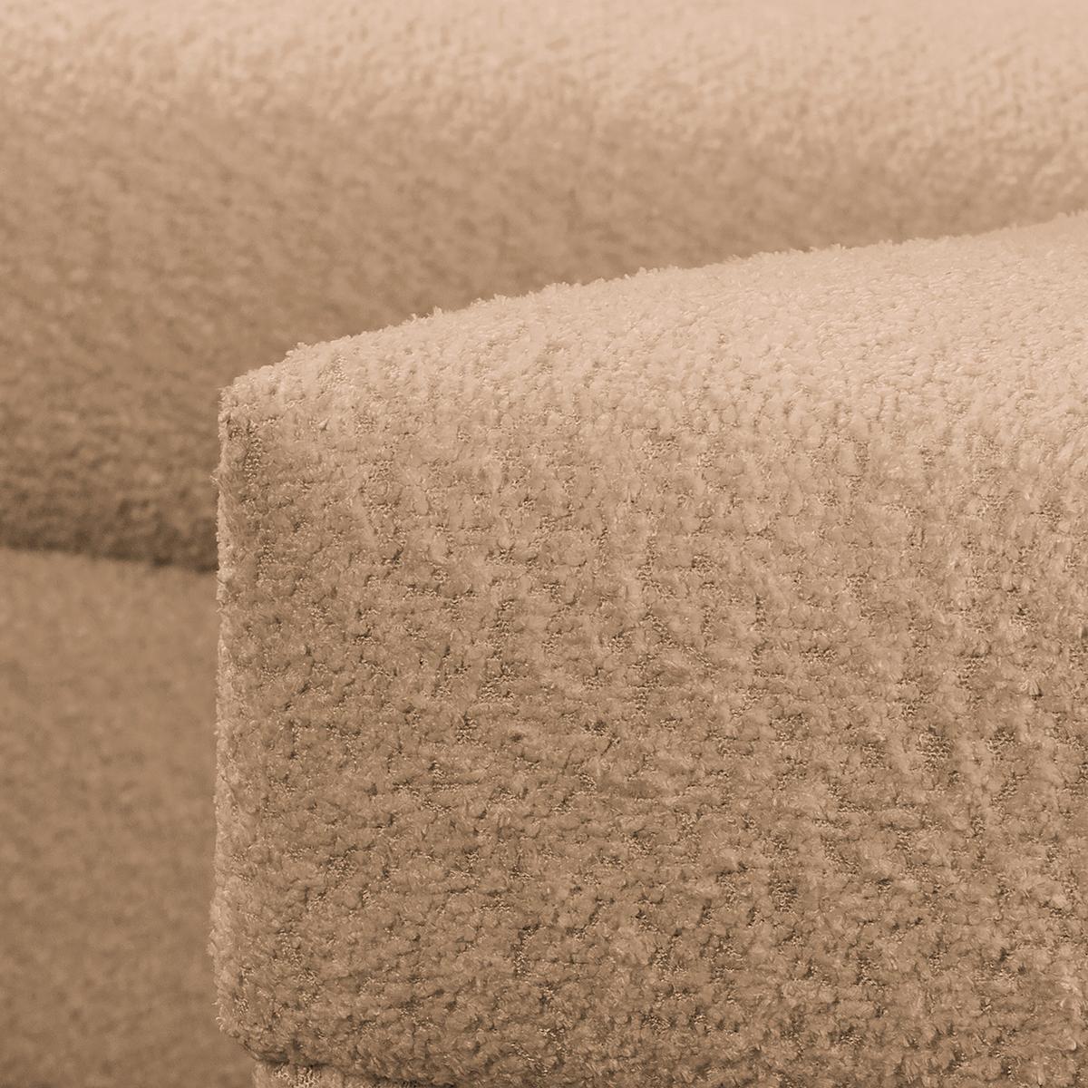 Ecksofa Ariella Beige S: 231x161 cm - Beige/Naturfarben, Design, Textil (231/161cm) - Livetastic
