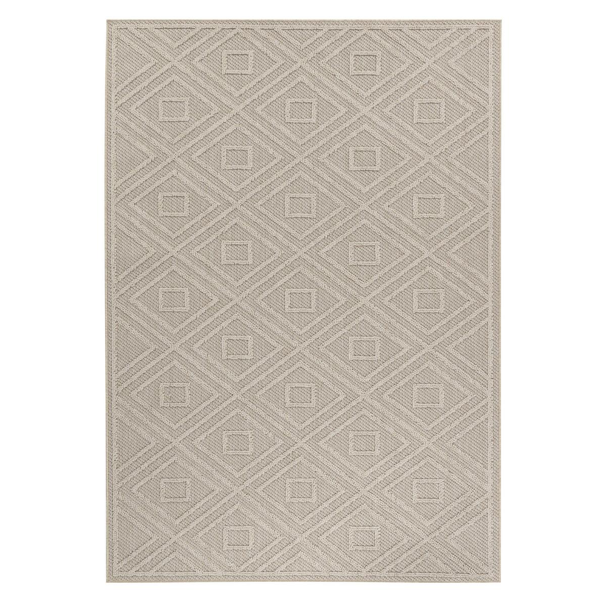 Outdoorteppich Patara - Beige, Design, Textil (160/230cm) - Novel