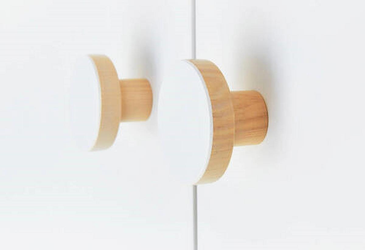 Wickelkommode 130043b Round - Ahornfarben/Weiß, Design, Holzwerkstoff (115/98/77cm) - Pinolino