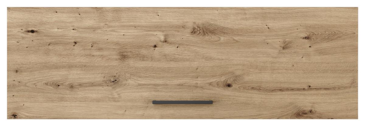 KUCHYŇSKÁ HORNÍ SKŘÍŇKA CARA KHW 100 - černá/dub artisan, Konvenční, kov/kompozitní dřevo (100/32/32cm) - FlexWell