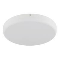 LED-Deckenleuchte Matthew Weiß D: 30 cm - Weiß, KONVENTIONELL, Kunststoff (30/5cm) - Globo