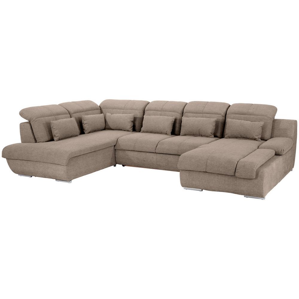 Sedacia súprava MULTI, ľavá, béžová farba