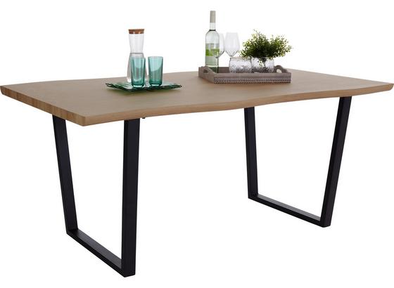 Esstisch Forster 180 - Eichefarben/Schwarz, MODERN, Holzwerkstoff/Metall (180/76/90cm) Esstisch Forster 180 - Eichefarben/Schwarz, MODERN, Holzwerkstoff/Metall (180/76/90cm)