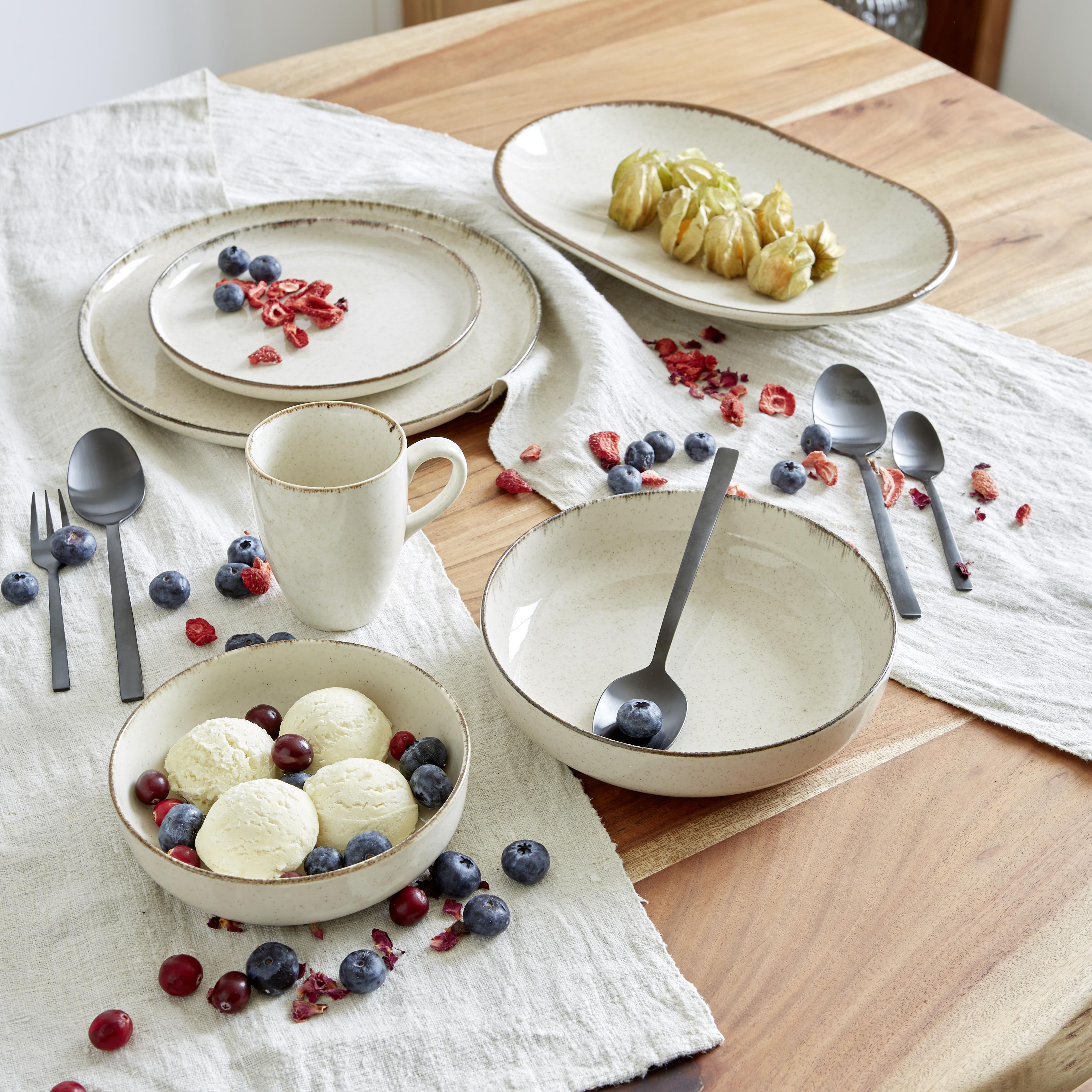 Dessertteller SONARA in Beige