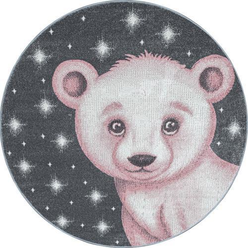Detský koberec MEDVEĎ, 160cm - pink, Trend, textil (160cm) - Ben'n'jen