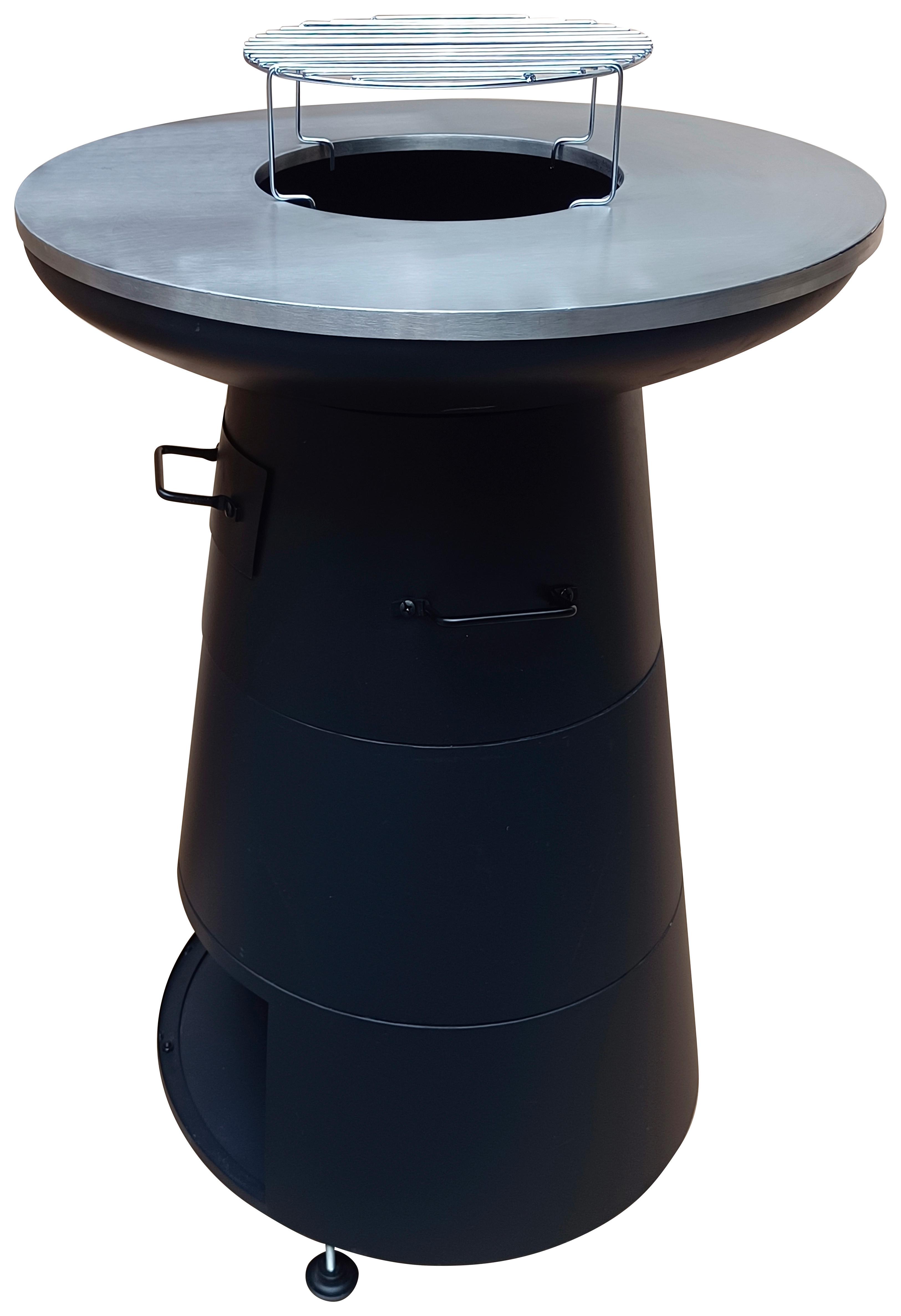 Barbecue 2 in 1 Grill und Feuerstelle - Basics, Metall (58,5/83cm) - Homezone