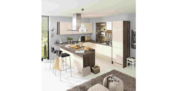 Einbauküche Panama Frei Planbar Modern, Grifflos - Weiß, MODERN, Holzwerkstoff - Vertico