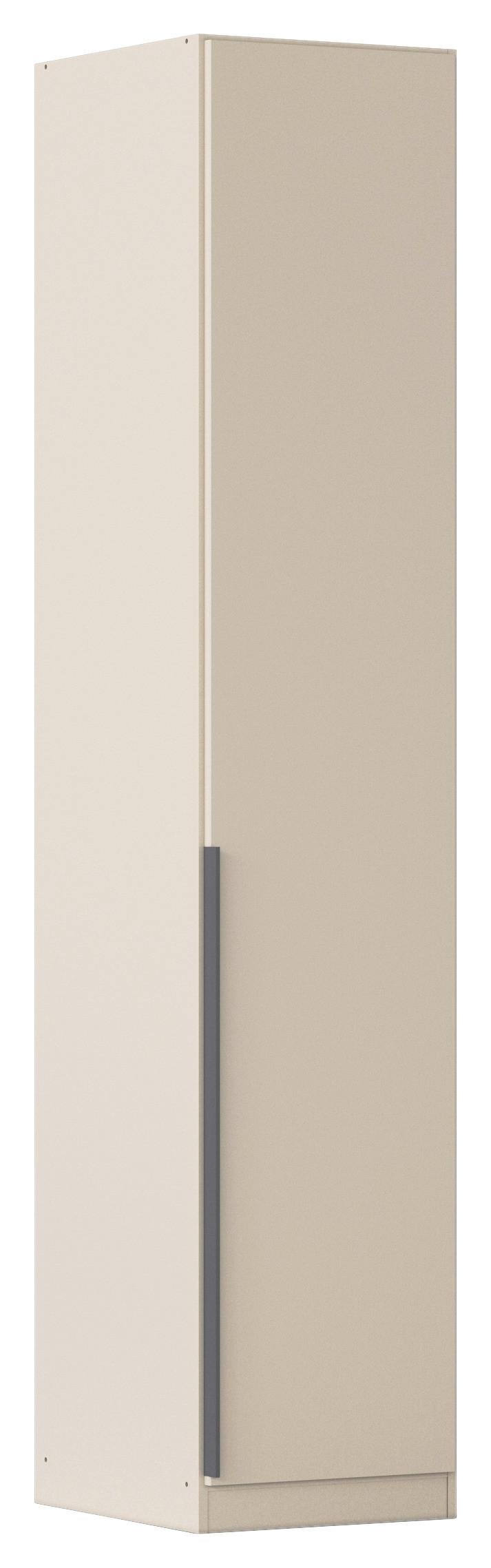 Drehtürenschrank Alabama-Super Champagner, B: 47 cm - Champagner, Trend, Holzwerkstoff (47/229/54cm)