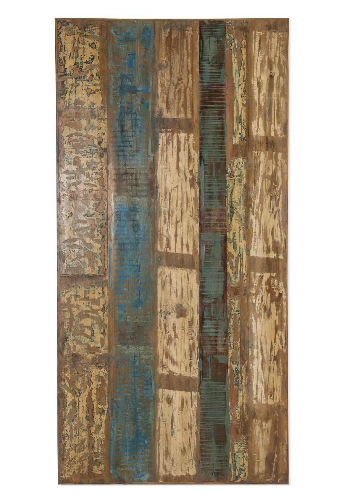 Esstisch Multicolor /Silberfarben L: 160cm - Silberfarben/Multicolor, MODERN, Holz/Metall (160/85/76,5cm) - MID.YOU