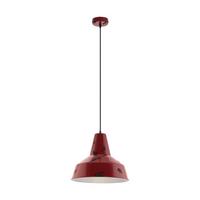 HÄNGELEUCHTE 49748_SOMERTON - Rot, KONVENTIONELL, Metall (40/110cm) - Eglo