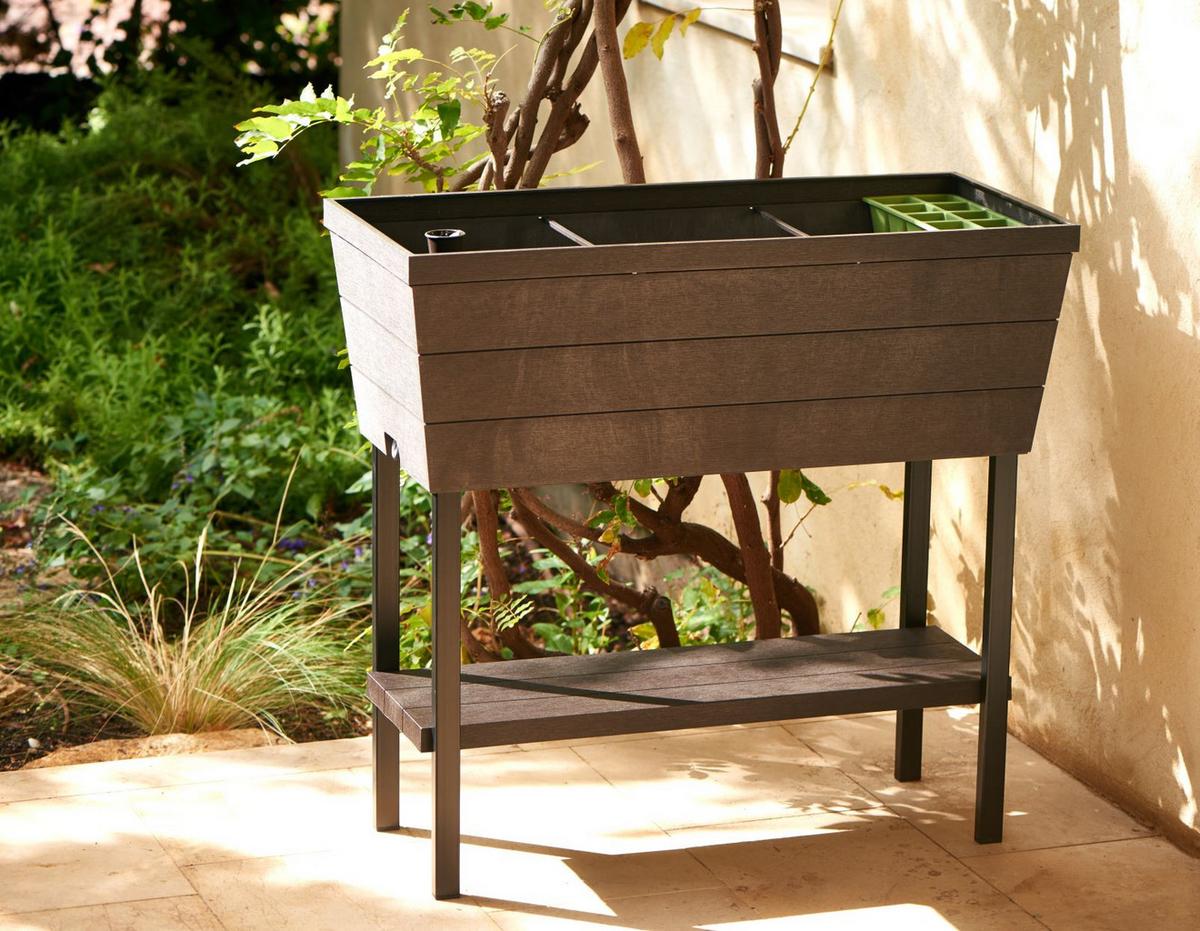 Virágtartó Állvány Urban Bloomer - barna (82/78/37.3cm)