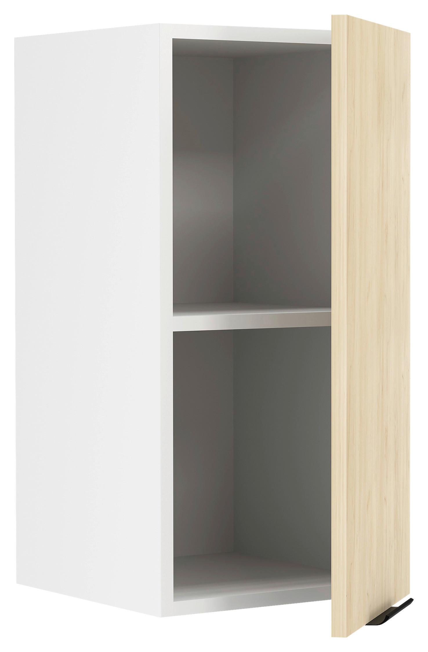 Küchenoberschrank Fasola - Honigeiche/Weiß, Trend, Holzwerkstoff/Kunststoff (30/60/31cm) - MID.YOU