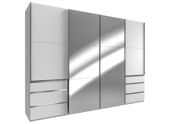 Schwebetürenschrank Level 36a B:300cm Weiß/spiegel - Weiß, MODERN, Holzwerkstoff (300/216/65cm) Schwebetürenschrank Level 36a B:300cm Weiß/spiegel - Weiß, MODERN, Holzwerkstoff (300/216/65cm)
