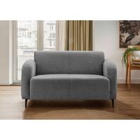2-Sitzer-Sofa Marone Anthrazit B: 140cm - Anthrazit/Schwarz, MODERN, Textil (140/76/90cm) - Livetastic