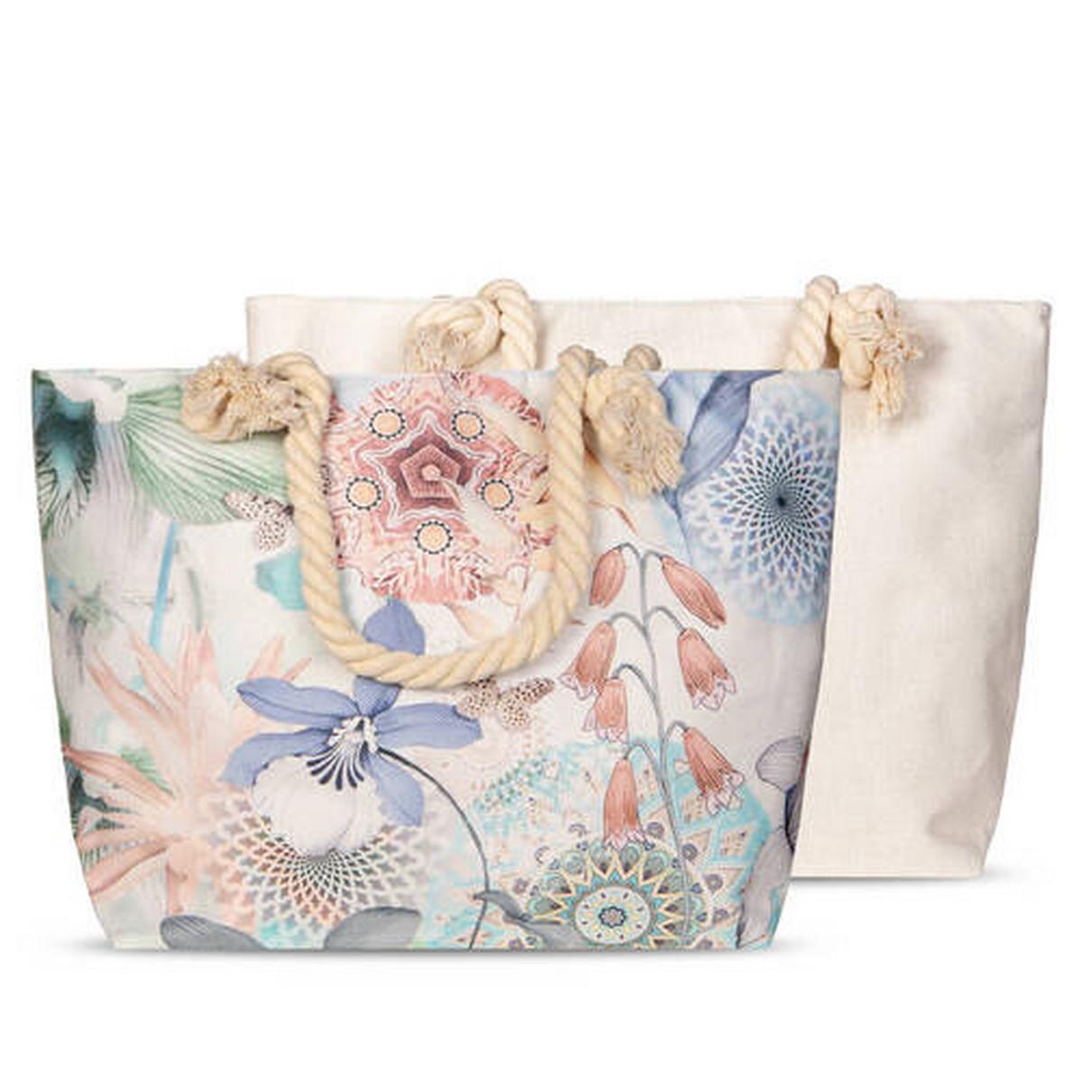 Strandtasche Zephir Multicolor 43x60 cm - Multicolor, Trend, Textil (43/60cm)