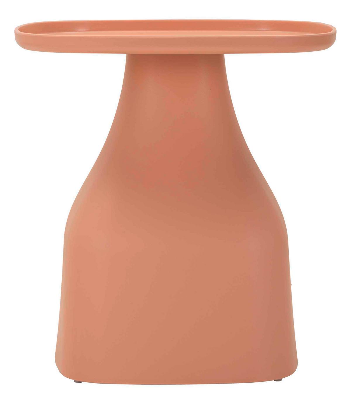 Couchtisch Gea Table Rosa B: 48 Cm - Rosa, Basics, Kunststoff (48/50/48cm)