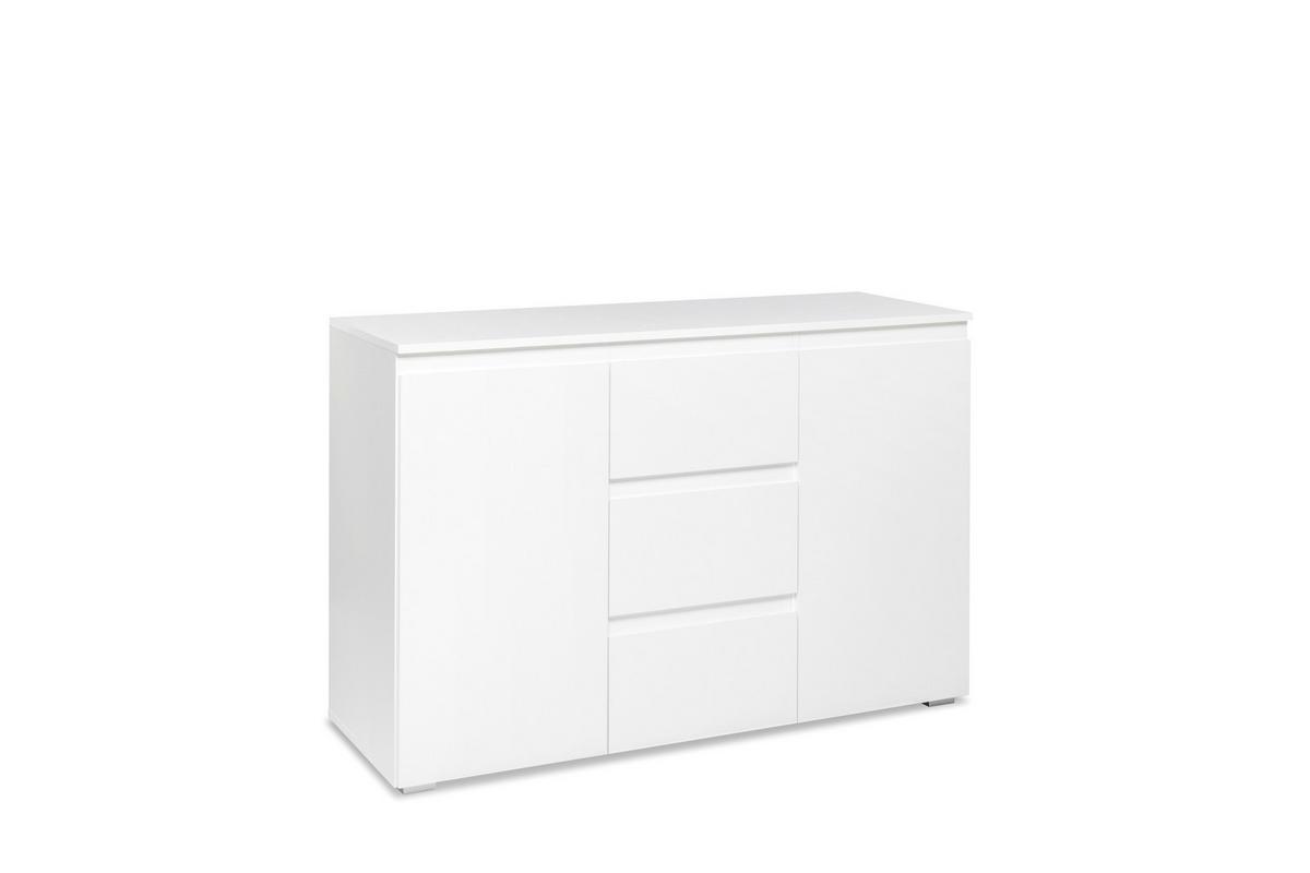 Sideboard 120 cm Image Weiß - Weiß, KONVENTIONELL, Holzwerkstoff (120/80/40cm) - Livetastic