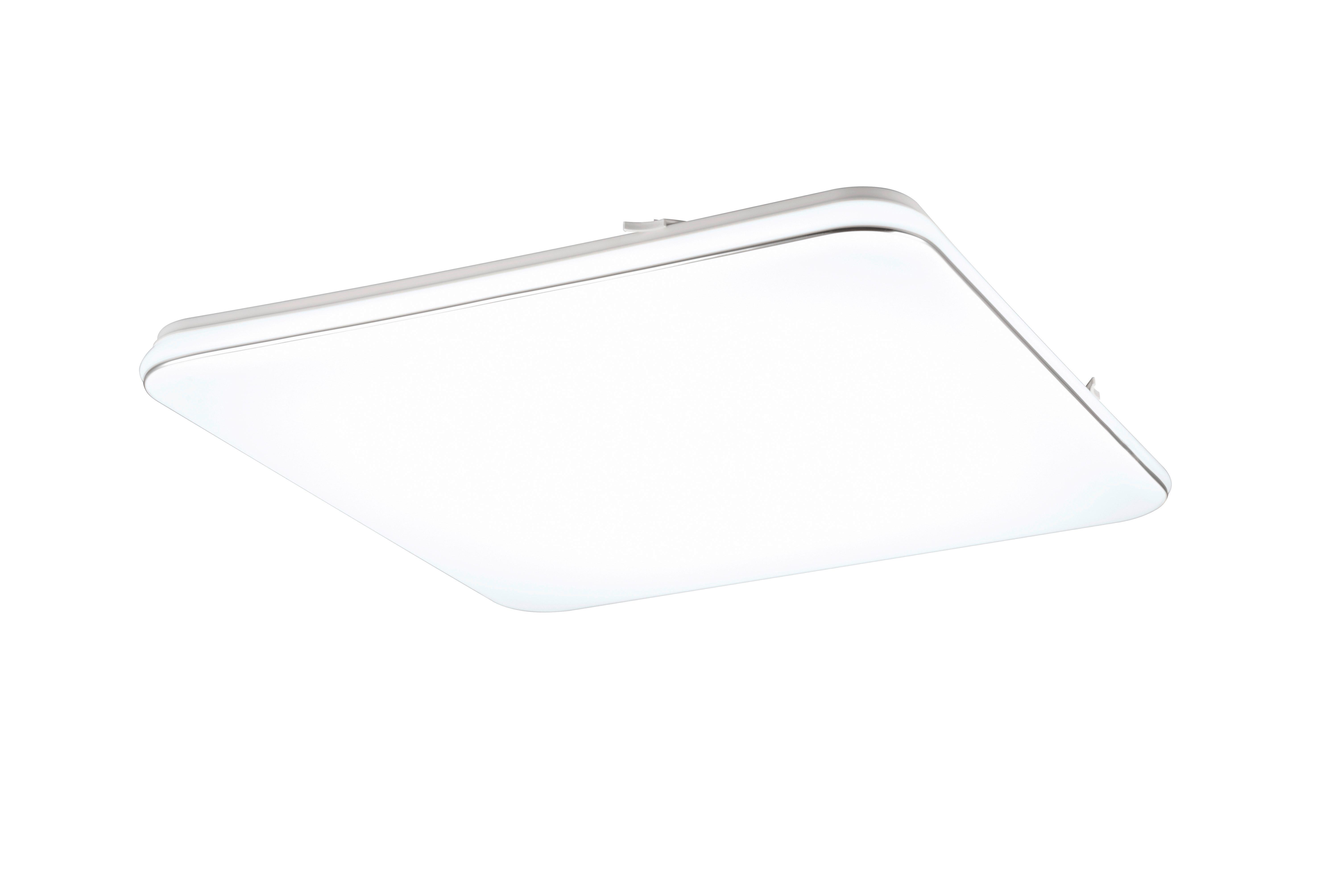 Led-deckenleuchte Blanca L: 53 Cm 3-Fach Dimmbar - Weiß, Basics, Kunststoff (53/5/53cm)