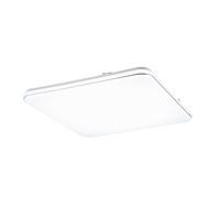 Led-deckenleuchte Blanca L: 53 Cm 3-Fach Dimmbar - Weiß, Basics, Kunststoff (53/5/53cm)
