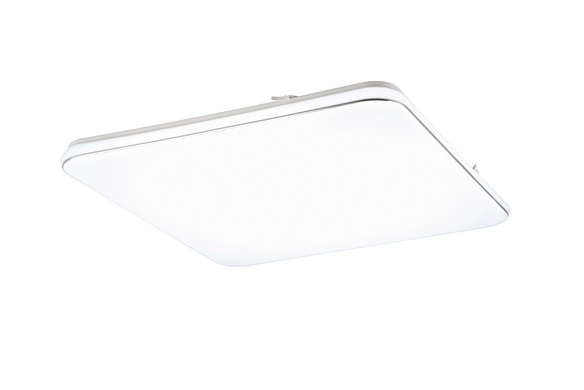 Led-deckenleuchte Blanca L: 53 Cm 3-Fach Dimmbar - Weiß, Basics, Kunststoff (53/5/53cm)