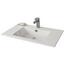 Fackelmann Badezimmer Kara White - Weiß, MODERN, Glas/Keramik (80cm) - Fackelmann Fackelmann Badezimmer Kara White - Weiß, MODERN, Glas/Keramik (80cm) - Fackelmann