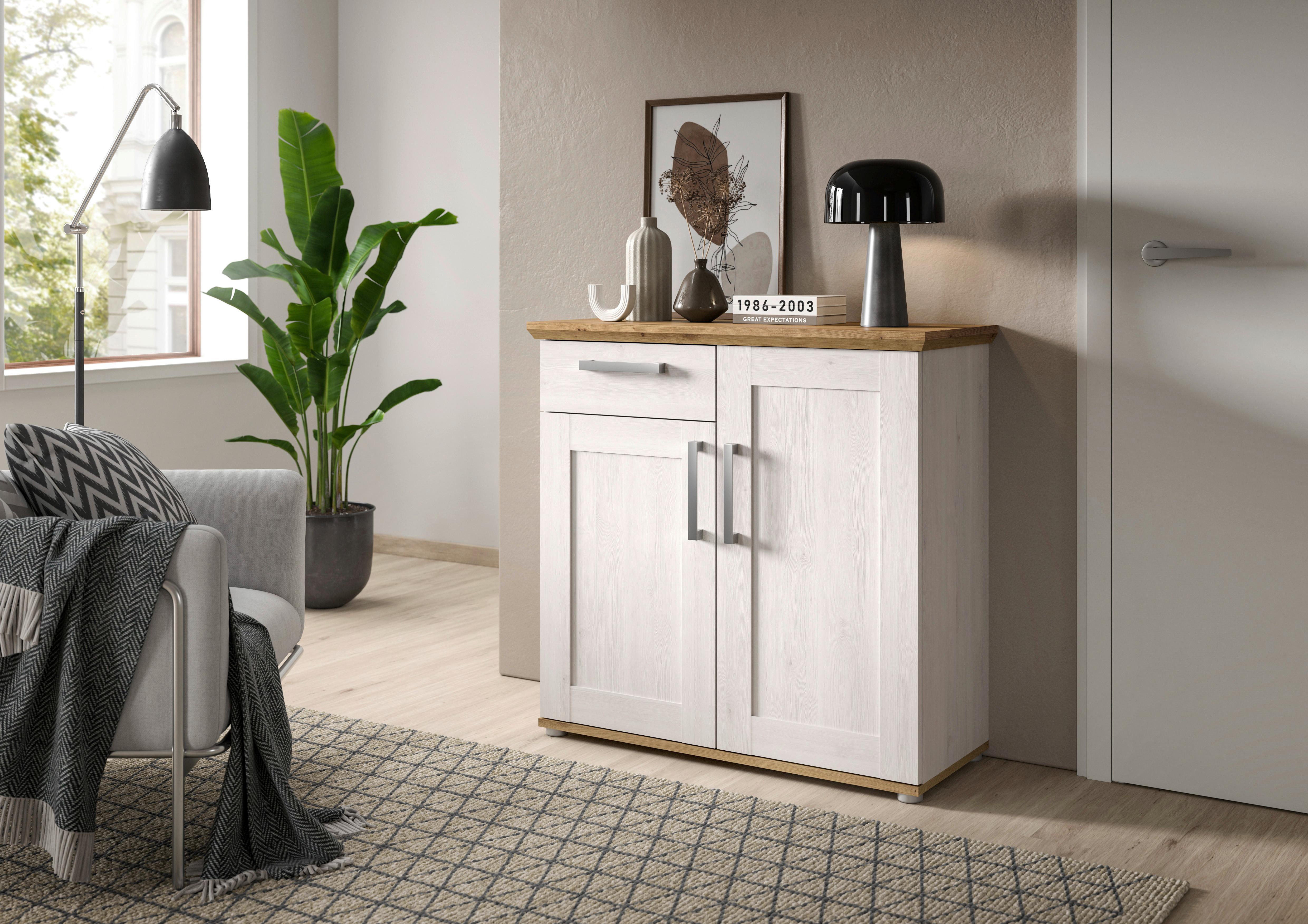 Kommode Verona Lärche B: 90 cm - KONVENTIONELL, Holzwerkstoff (90/88/37cm) - MID.YOU