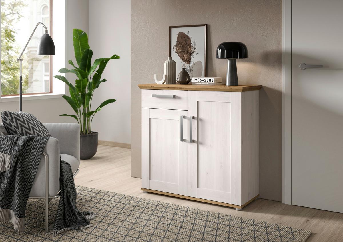 Kommode Verona Lärche B: 90 Cm - KONVENTIONELL, Holzwerkstoff (90/88/37cm) - MID.YOU