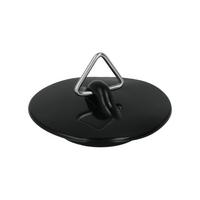 Abflußstöpsel Malka Schwarz D: 38 Bis 50 Mm - Schwarz, Basics, Kunststoff (3,8cm) - Metaltex