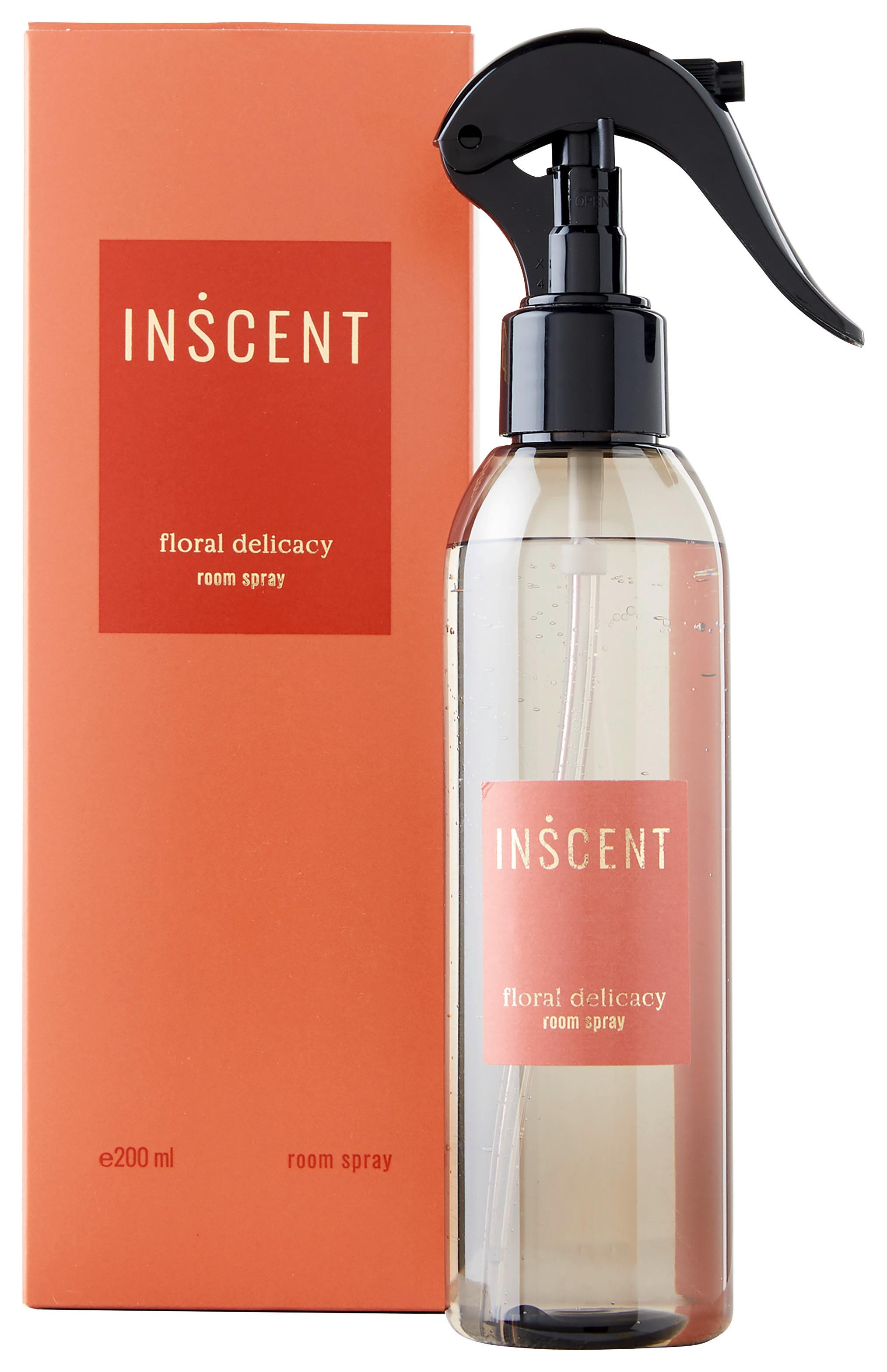 Osvěžovač vzduchu ve spreji Floral Delicacy, 200ml - červená, Design, plast (0,2l) - Inscent
