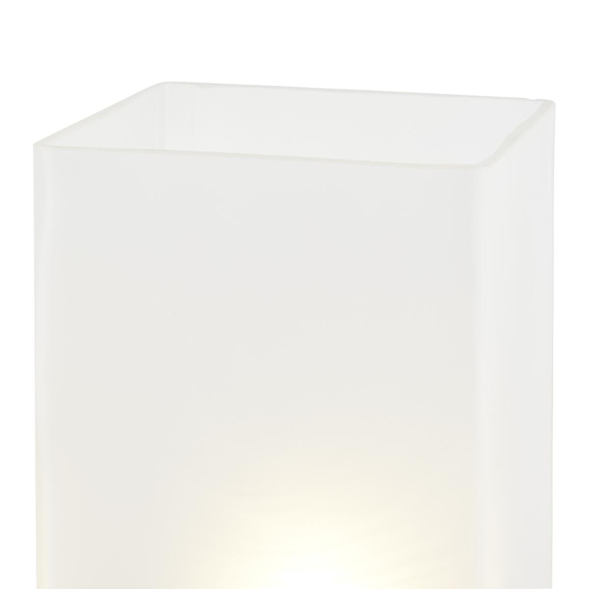 Stolová lampa Beni 10/22/10cm, 40 Watt - bílá, Konvenční, sklo (10/22/10cm) - Based