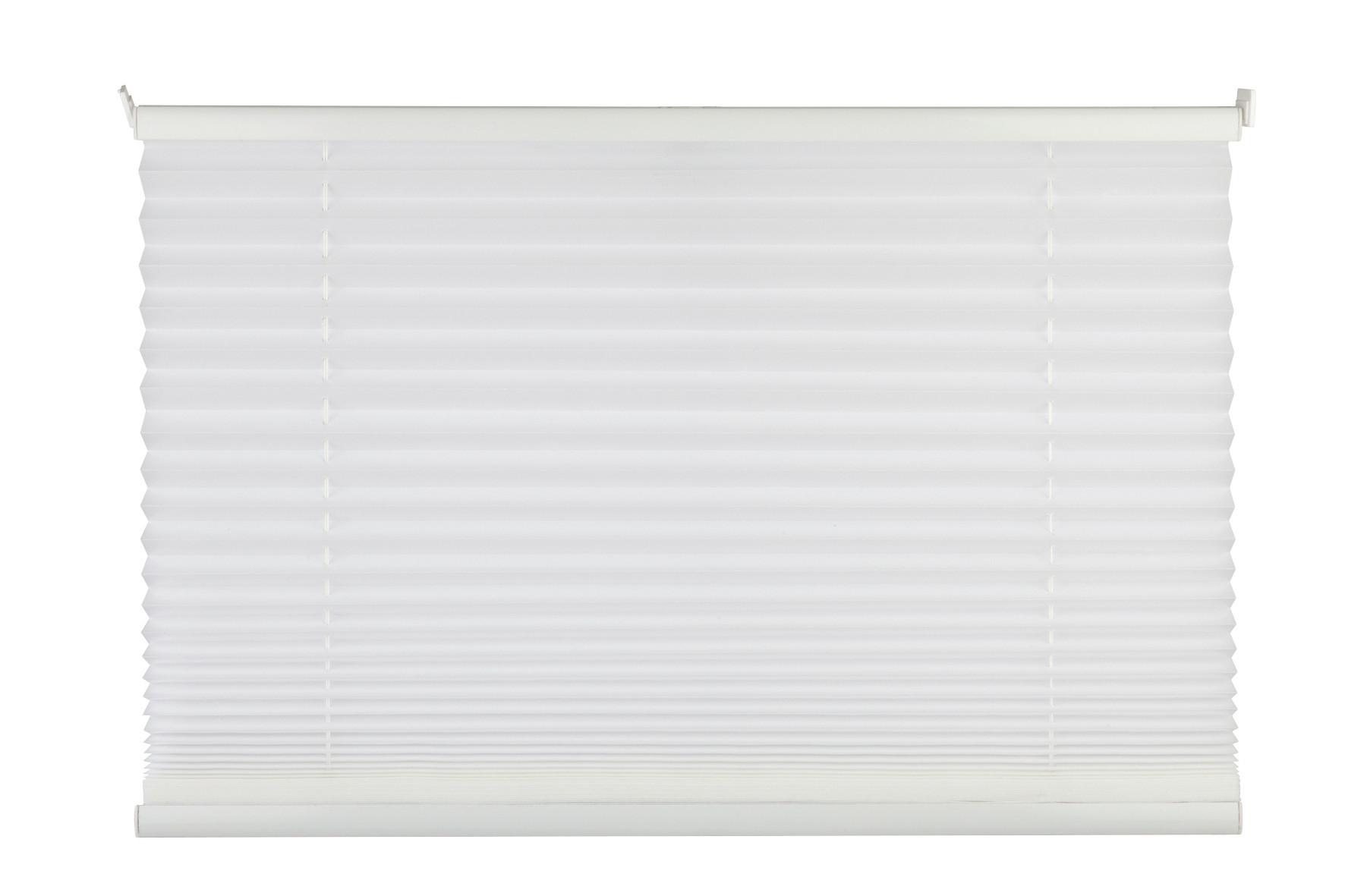 Plissee Free Weiß B: 80 cm - Weiß, Basics, Textil (80/120cm) - Homeware
