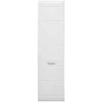 Garderobenschrank Auris Weiß/Eiche Dekor B: 52 cm - Eichefarben/Weiß, MODERN (52/204,2/37,1cm) - Luca Bessoni