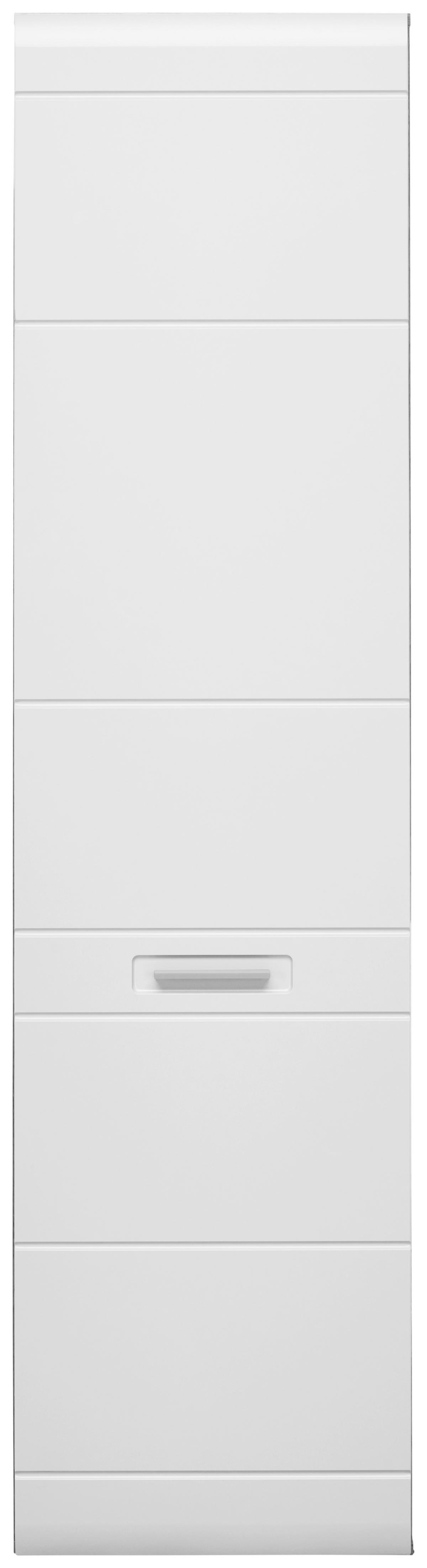 Garderobenschrank Auris Weiß/Eiche Dekor B: 52 cm - Eichefarben/Weiß, MODERN (52/204,2/37,1cm) - Luca Bessoni