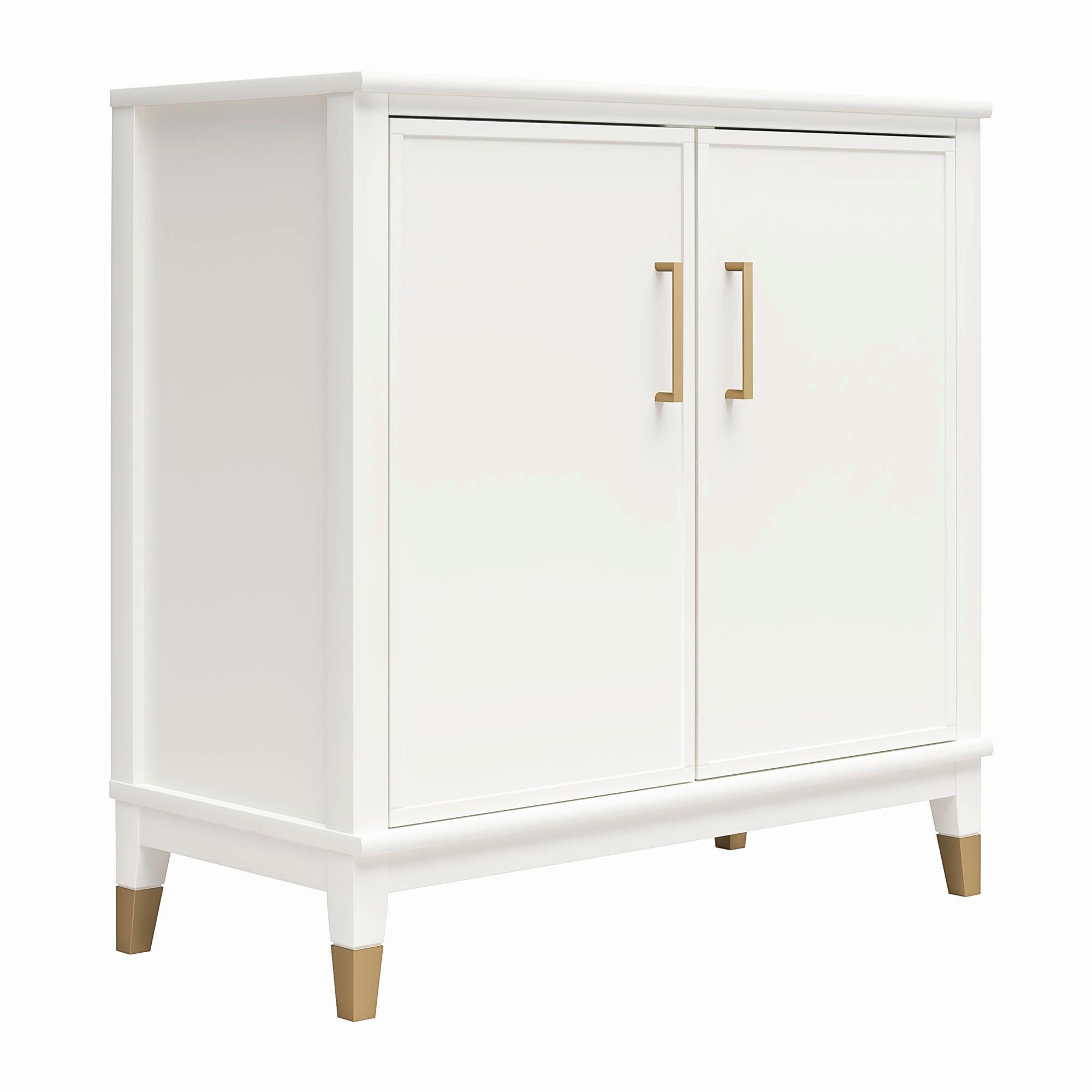 KOMMODE Westerleigh Weiß B: 84 cm - Weiß, Design, Holzwerkstoff/Metall (84/84/40cm) - MID.YOU