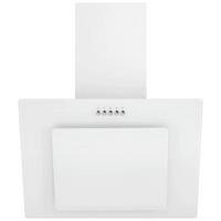 Dusntabzugshaube Leila Weiß B: 59,8 Cm, Led - Weiß, Trend, Glas/Metall (59,8/72,7-110,7/30,5cm) - Respekta