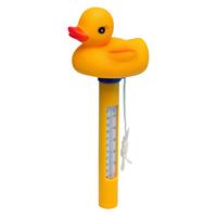 Úszó Hőmérő Pooltrend - borostyánszínű/narancs, Basics, műanyag (11/20/7,5cm)
