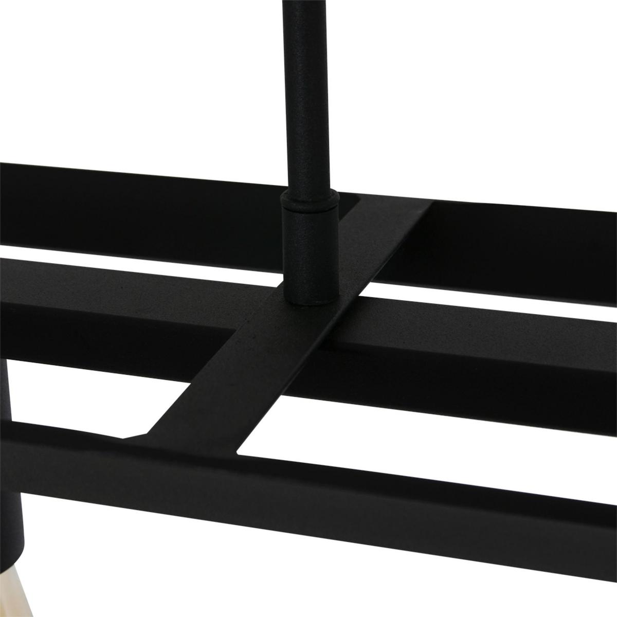 Pendelleuchte Buckley - Schwarz, Trend, Metall (20/120/140cm)