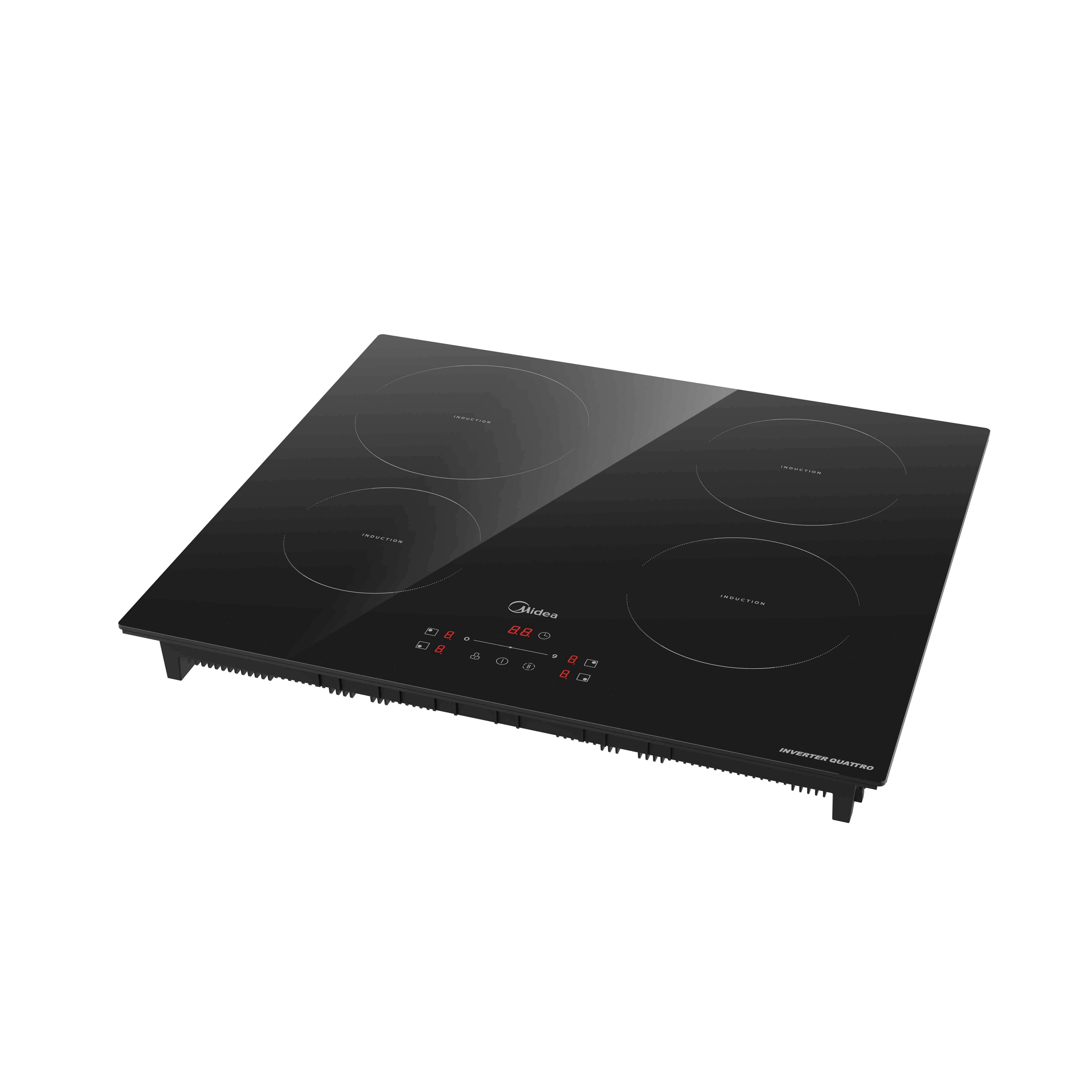 Induktionskochfeld Mc-If7454aj1-A - Schwarz, Basics, Glas/Metall (59/6,2/52cm) - Midea