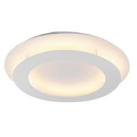 LED-Deckenleuchte 98-66220 Merle - Weiß, Design, Metall (50/50/8cm)