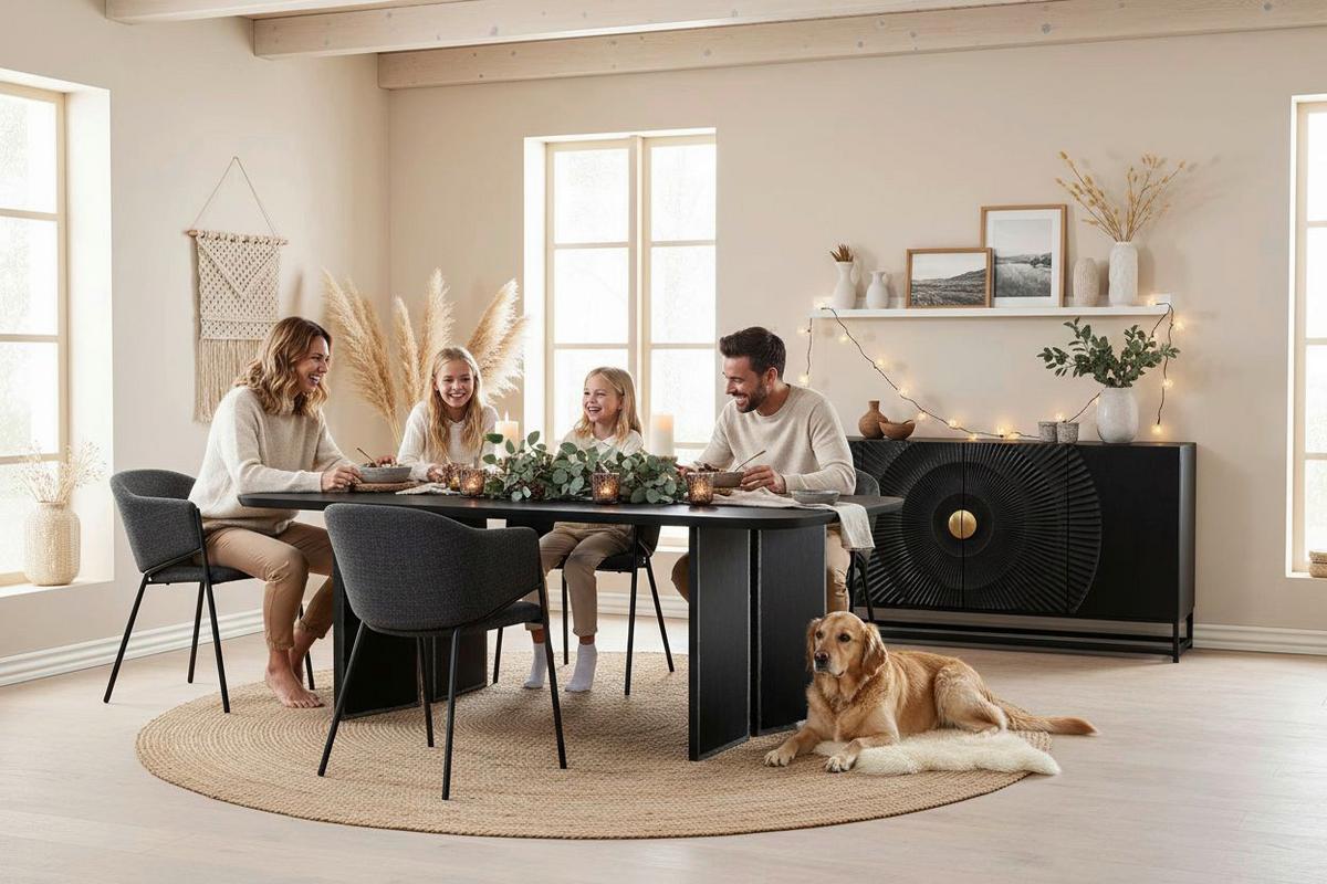 Sideboard Schwarz/Goldfarben B: 150cm - Goldfarben/Schwarz, Design, Holz/Metall (150/75/38cm) - MID.YOU