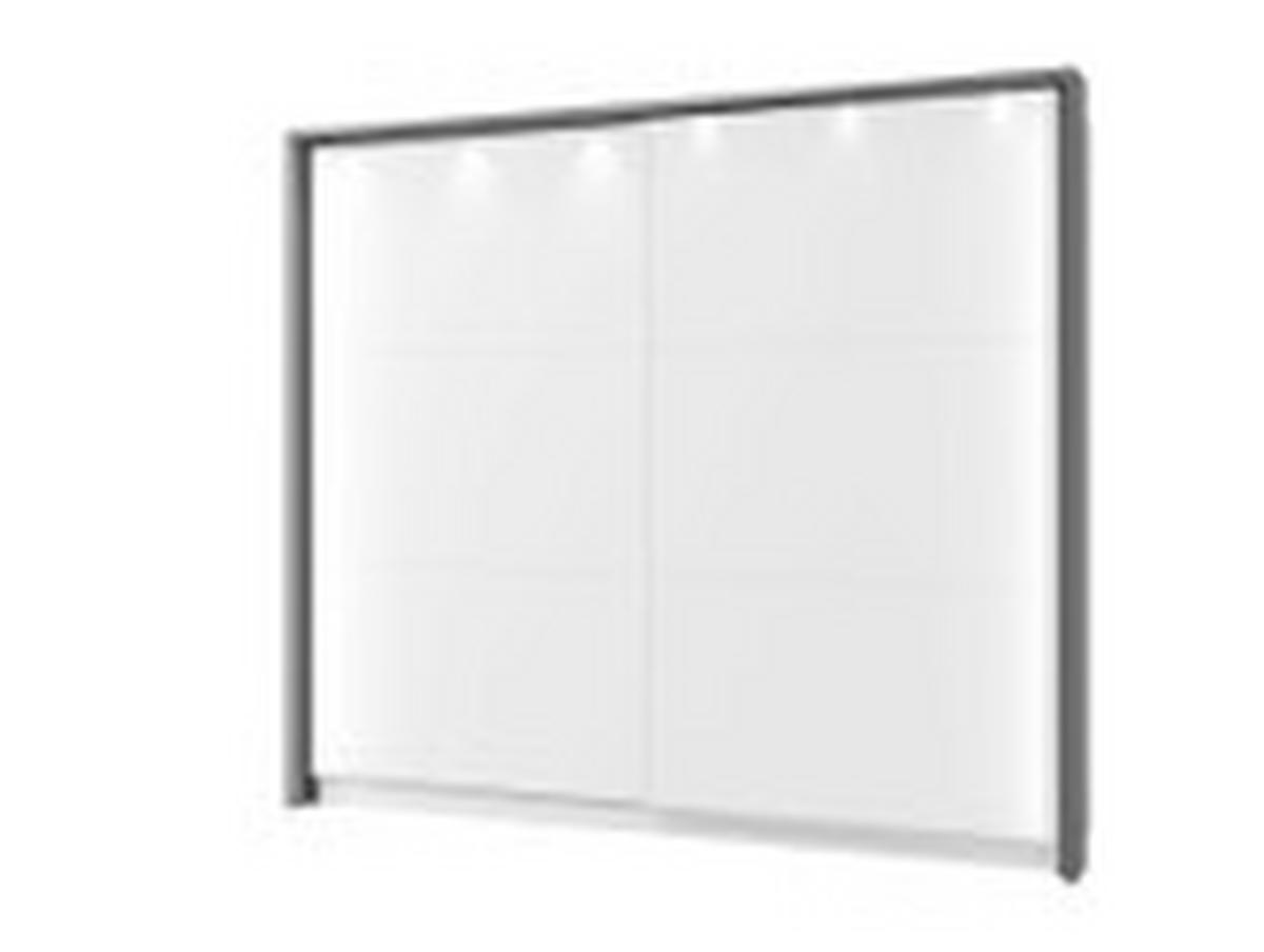 Díszkeret Sierra - grafitszürke, Basics (247/214/18,5cm)