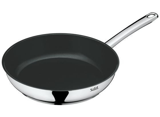 Pfanne DM 28cm - Silberfarben/Schwarz, KONVENTIONELL, Metall (28cm) - Silit Pfanne DM 28cm - Silberfarben/Schwarz, KONVENTIONELL, Metall (28cm) - Silit
